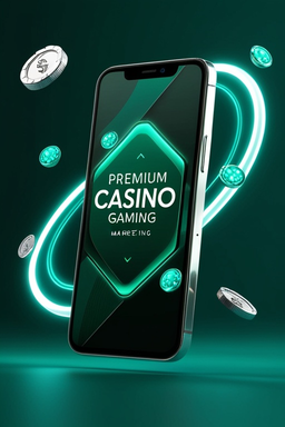 Smartphone mit Vulkan Vegas App